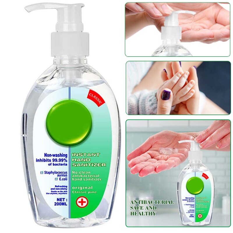 Gel de lavage sans rinçage de 200ml | Savon à mains Portable de nettoyage pour la maison, le bureau, le meilleur prix