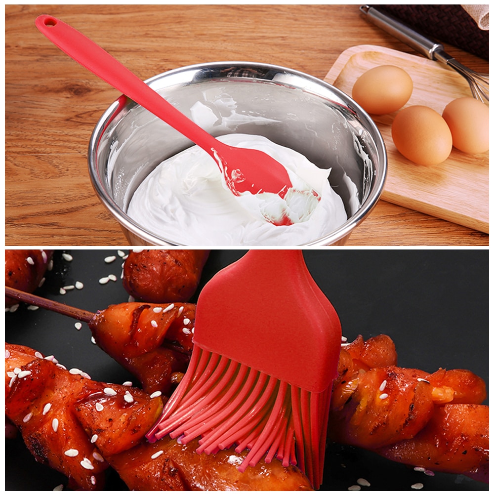 37Piece EU Kitchen Set Cooking Utensils Silicon And Stainless Steel Nylon Non-stick Spatula Set Baking Tool Set Cocina