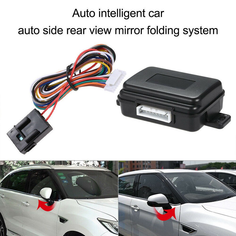 Universal Replacement Closer Folding System Accessories Rear View Mirror Side Modules Easy Install Intelligent Controller Car