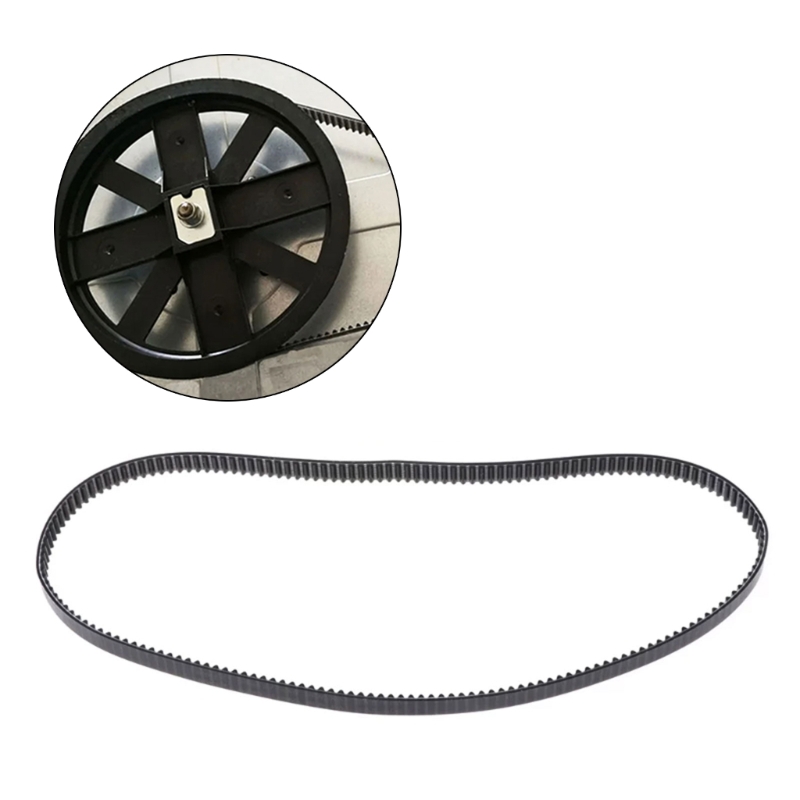 Duurzame aandrijfriem 525mm 175 tanden voor broodbakmachines, transportbanden voor broodbakmachines, accessoires voor broodbakmachines voor perfect bakken.
