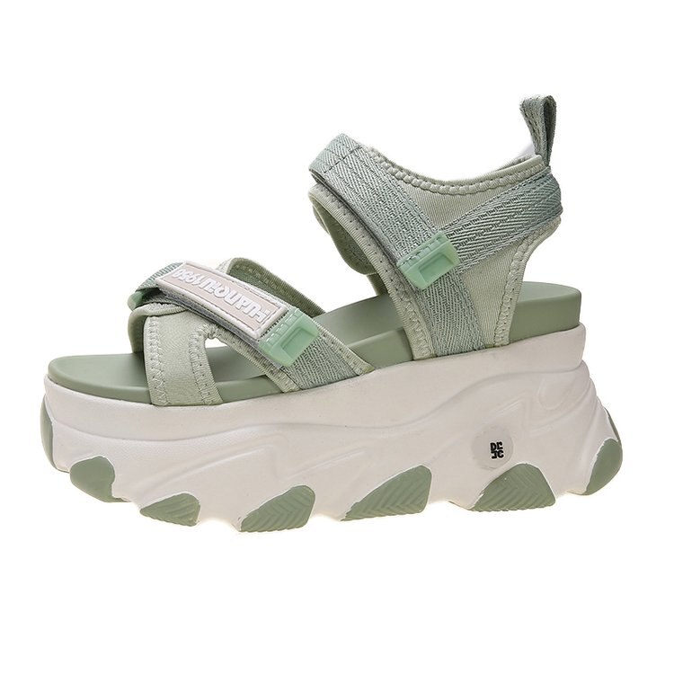 Klompen Met Hak Comfort Schoenen Voor Vrouwen Sport Vrouwen Sandalen Alle-Match Muffins Schoen Espadrilles Platform Zomer Hakken pak