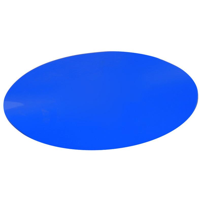 5PCS Football Training Markers Round Rubber Flat Training Discs Soccer Pitch Training Floor pad for Football Training Equipment