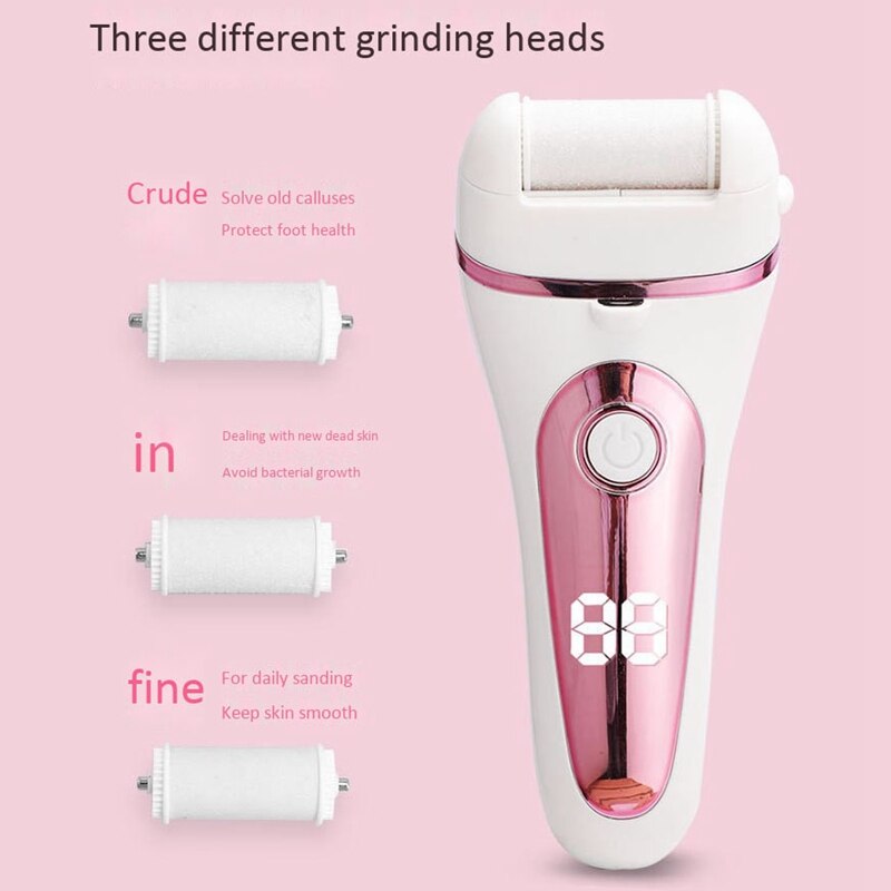 Portable Electric Foot File USB Pedicure Machine Foot Repair Machine Hard Dry Dead Cuticle Skin Remover Foot Care Tool