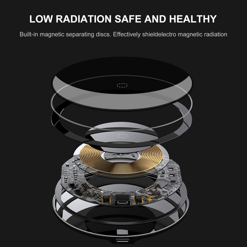 Drahtlose Ladegerät QI 10W 15W für Telefon schnelle wirless Lade Effiziente Lade Pad für Smartphone Stabile Ausgang Sicher universal
