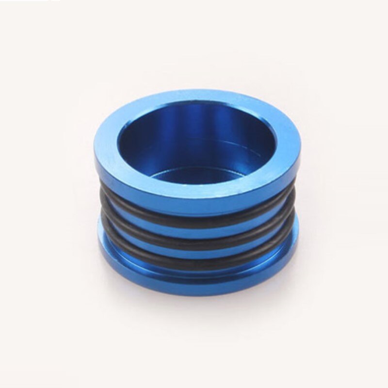 Kit de cubierta de sello de árbol de levas para Honda, aleación de aluminio, sello de aceite, enchufe tipo O, accesorios de coche, piezas de modificación automática: Azul