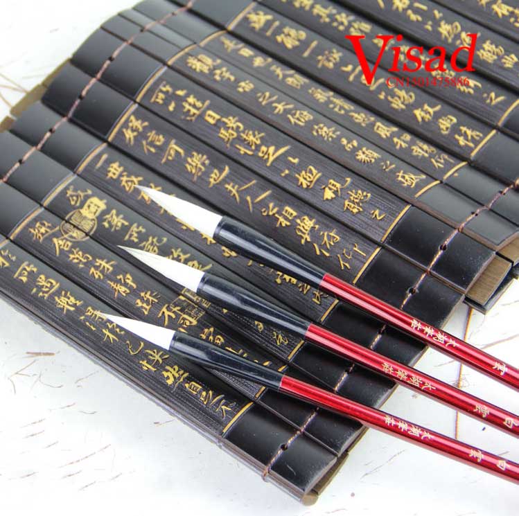 3 pcs/pack Chinese brushes Calligraphy brushes pen set Lian brush Chinese painting brush Art Supplies