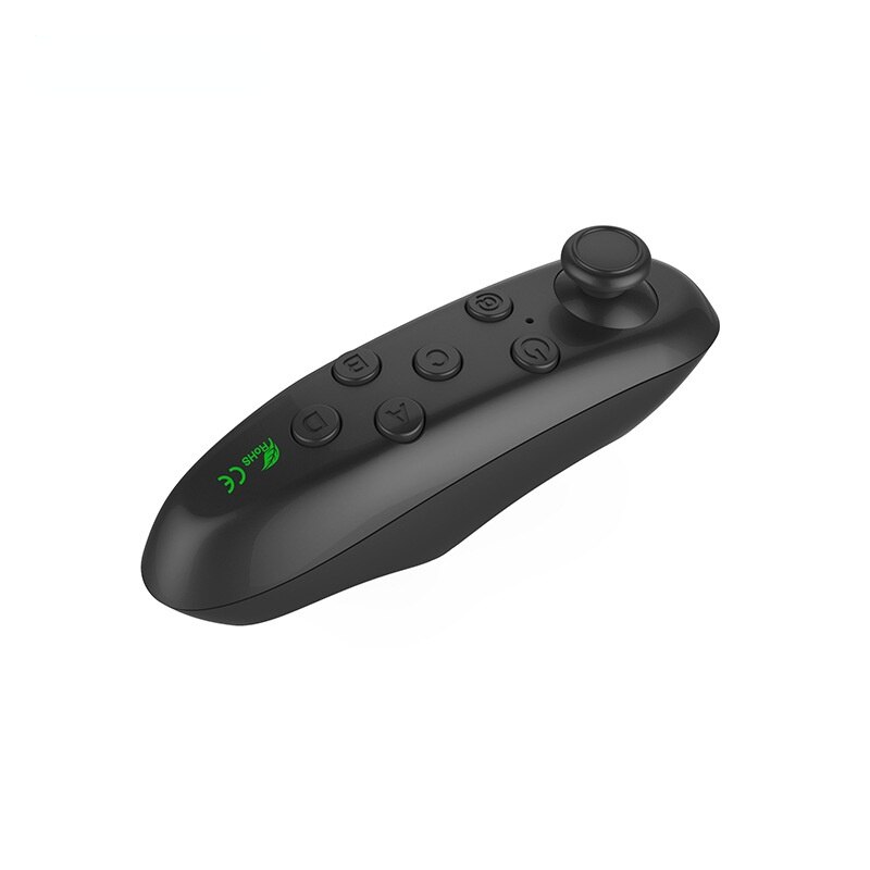 R1 Mini Ring Bluetooth4.0 Rechargeable Wireless VR Remote Game Controller Joystick Gamepad for Android 3D Glasses r57: black