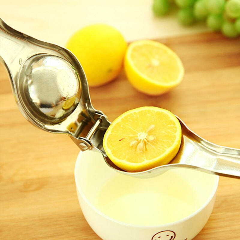 Citrusfruktpress apelsin citron juicepress i rostfritt stål manuell juicepress köksredskap apelsin queezer juice fruktpressning