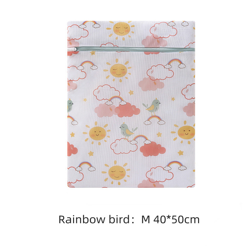 Cartoon Wasgoed Waszak Ondergoed Beha Wassen Zakken Reizen Draagbare Organizador Opvouwbare Waszak Gaas Afdrukken Wassen Kits: Army Green