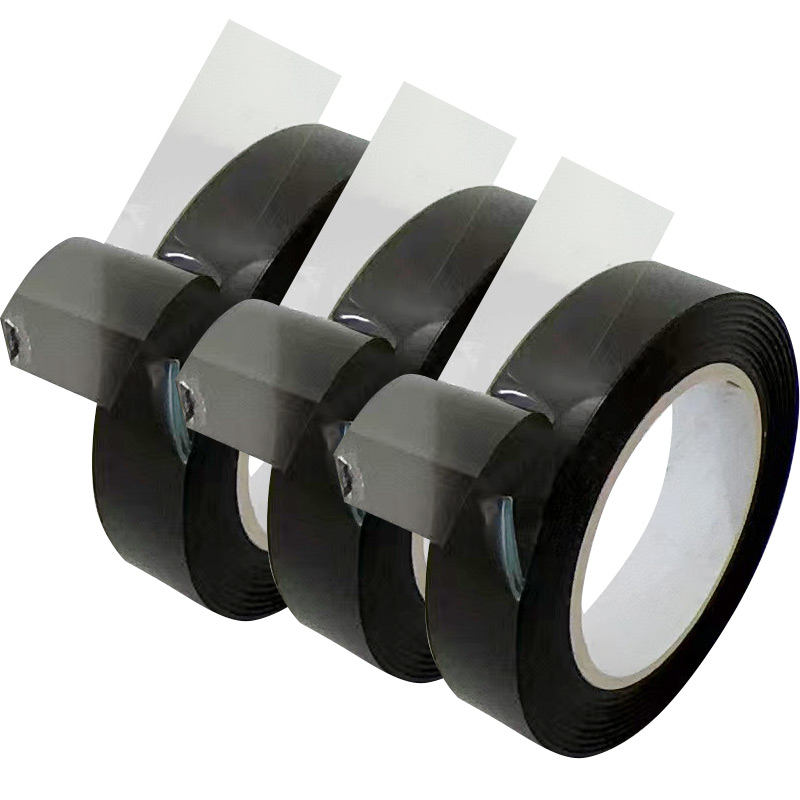25M/rollo de cinta adhesiva negra mate ahumada, luces ambientales para coche, guía de piezas de fibra óptica para tira de luz acrílica de ambiente LED 18 en 1
