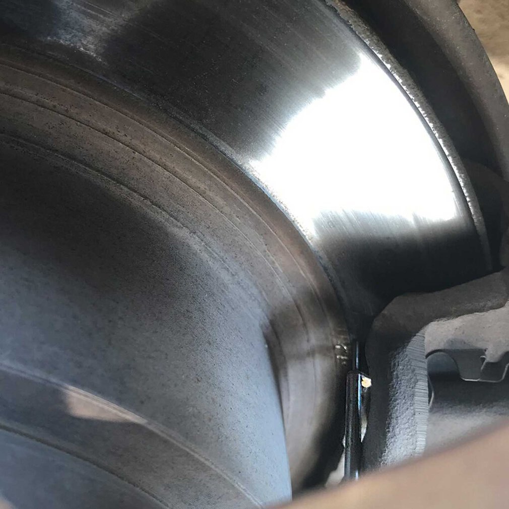 Car Brake Pad Tester Vehicle Brake Block Thickness Gauge Measuring Tool Automotive Accessory