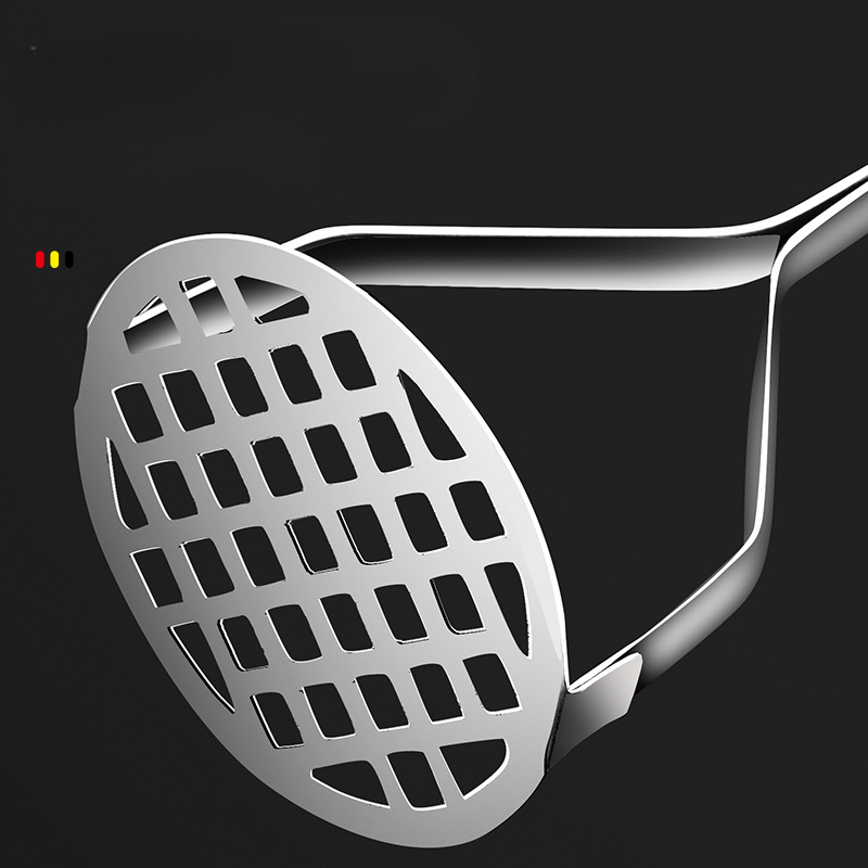 Stainless Steel Potato Pusher Pressed Potato Masher Ricer Puree Fruit Juice Maker Smooth Mashed Potatoes Crusher Kitchen Gadget