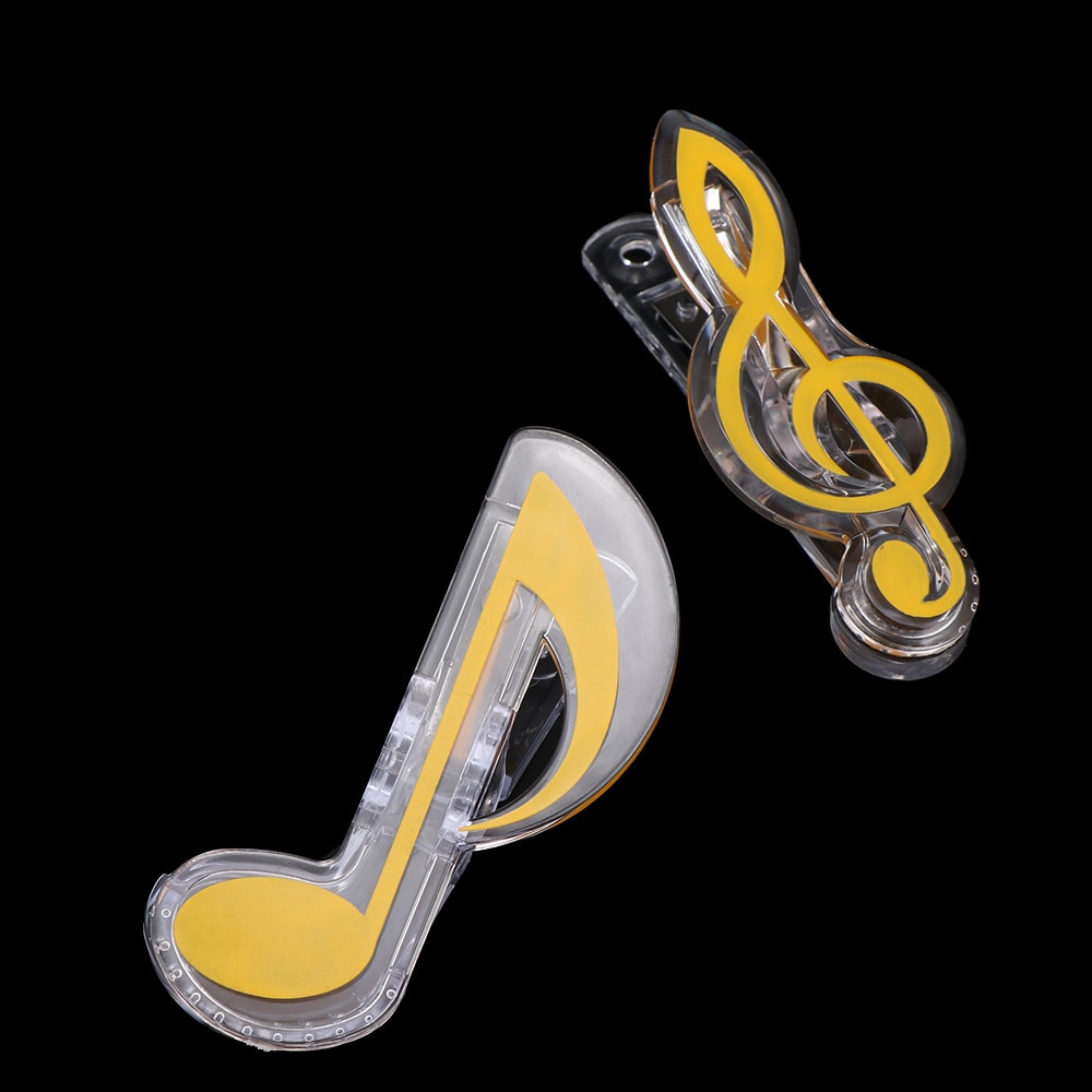 2 stk nyhed musiknote form bog side klip sød brevpapir mappe klip billeder billetter noter brev papir klip