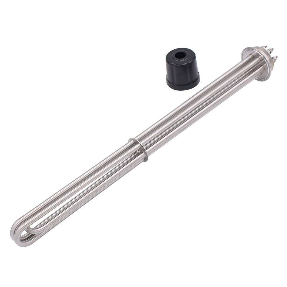 DERNORD 2 Tri-clamp OD64mm 220V/380V 9KW Electric Immersion Water Heater Heating Element