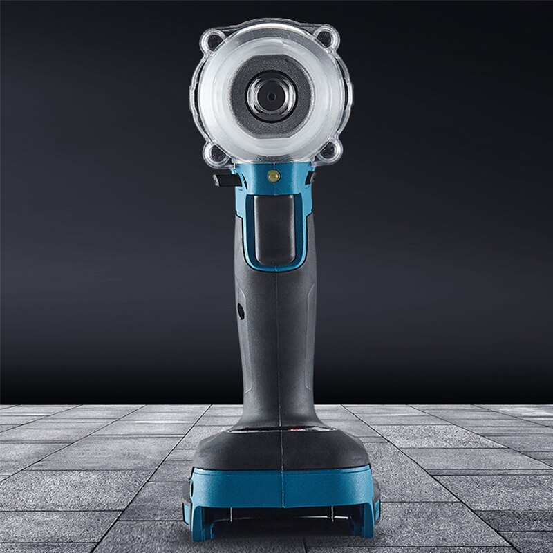 18V Borstelloze Elektrische Sleutel Impact Dopsleutel 520Nm Hand Boor Installatie 1/2 Dopsleutel Power Tool Voor Makita Batterij