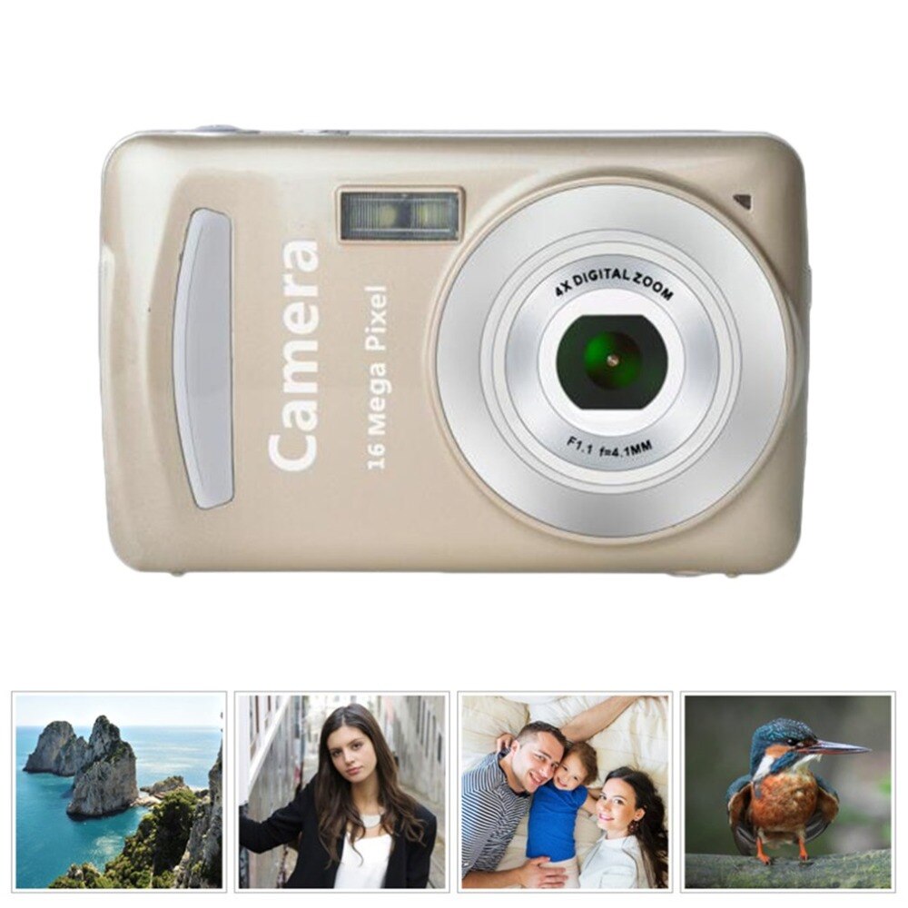 Draagbare Mini 2.4 Inch Tft Lcd-scherm High-Definition Schieten Camera Pocket Camera Automatische Clear Schieten