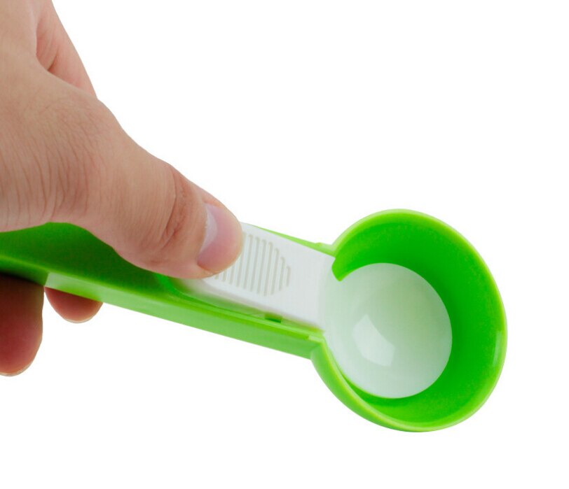 Ice Cream Scoop Premium Plastic Ice Cream Scoop Fruit ScoopWater Melon Scoop with Comfortable Touch Grip and Trigger