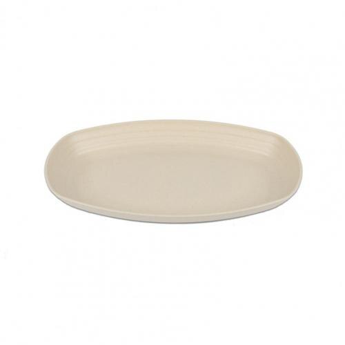 Reusable Convenient Multi-purpose Heat-resistant Meal Plate Plastic Meal Plate Exquisite for Restaurant: Yellow