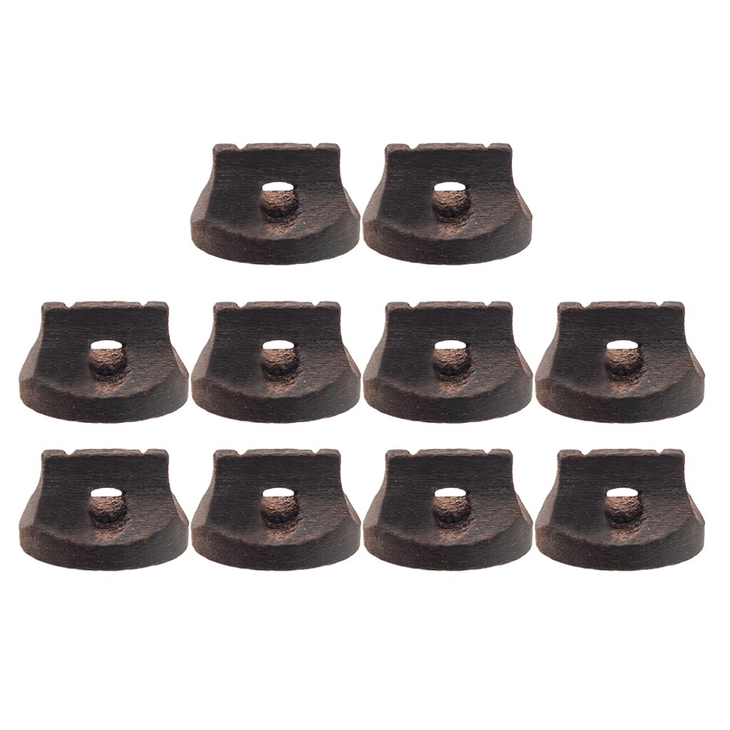 10 Pieces Chinese Violin Bridge, Erhu Bridge, Wood Material, Accessory