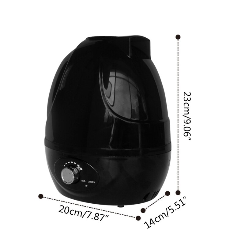 Humidificateur silencieux pour animaux de compagnie, brumisateur d'air réglable pour aménagement paysager, forêt tropicale, 87HA, 110V