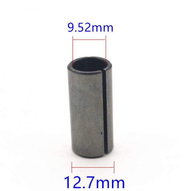 Router Adapter Chuck Collet Cone Nut 6mm 8mm 10mm 12mm 12.7mm 1/2&#39;&#39; 1/4&#39;&#39; 3/8&#39;&#39; Power Tool Accessories: 12 7 9 52