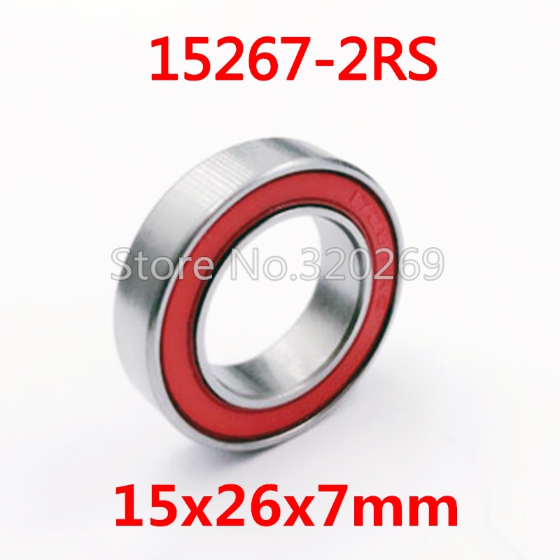 15267-2rs gcr 15 cykel kuglelejer 15 x 26 x 7mm 15267 rs cykel hjul bundbeslag reparationsleje