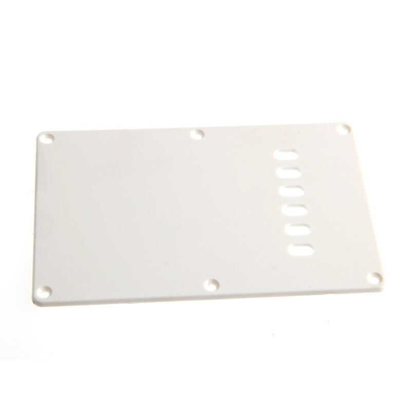 White Back Plate Tremolo Trem Cover for fender Stratocaster Strat Parts 62KF