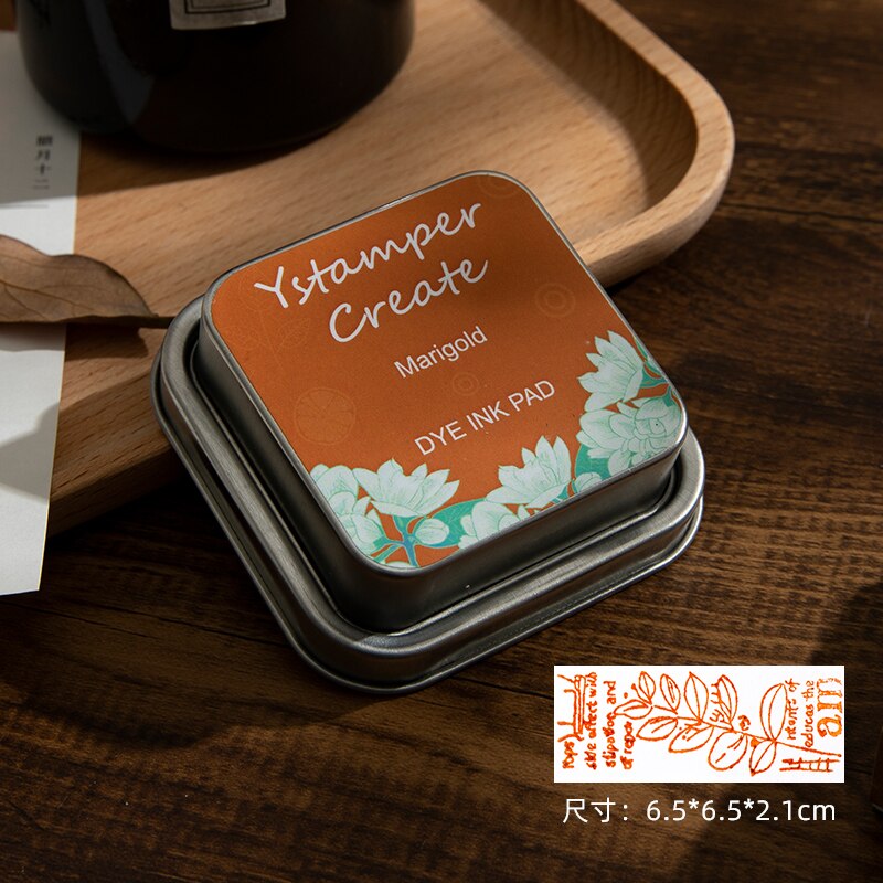 Stamp Ink Pads for Rubber Stamps Waterproof Pads for Acid-Free Non-Toxic Card Making Wood Fabric and Paper: E