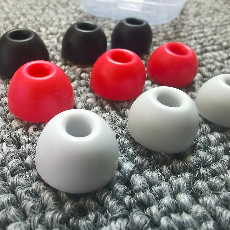 In-ear-öronsnäckor för beats studio buds hörlurar silikonfodral skydd lock byte av tips öronsnäckor öronsnäckor öronkuddar kudde 3 par