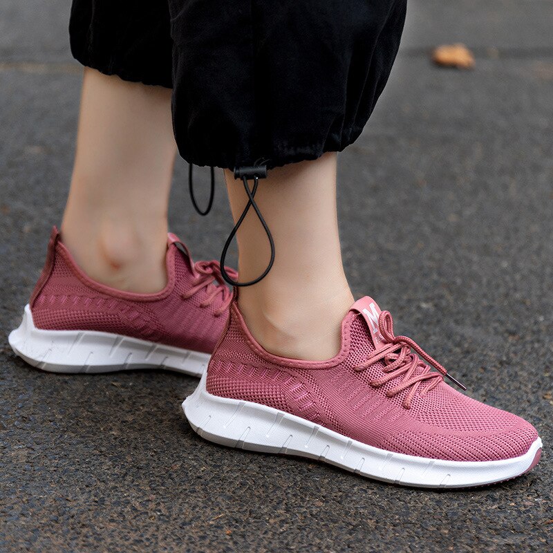 sports shoes spring mesh women shoes comfortable mother shoes soft sole womens running sneakers zapatos de mujer