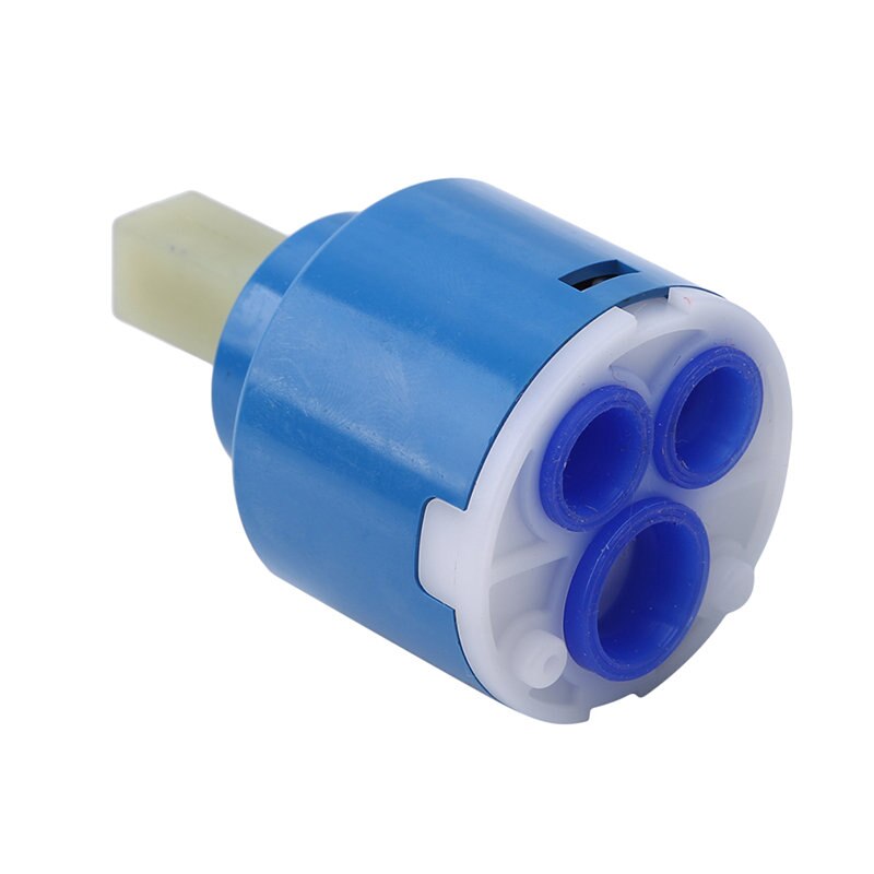 35/40mm Ceramic Disc Cartridge Mixer Faucet Thermostatic Cartridge Faucet Disc Valve PP Plastic Ceramic Cartridges For Mixer: 40mm