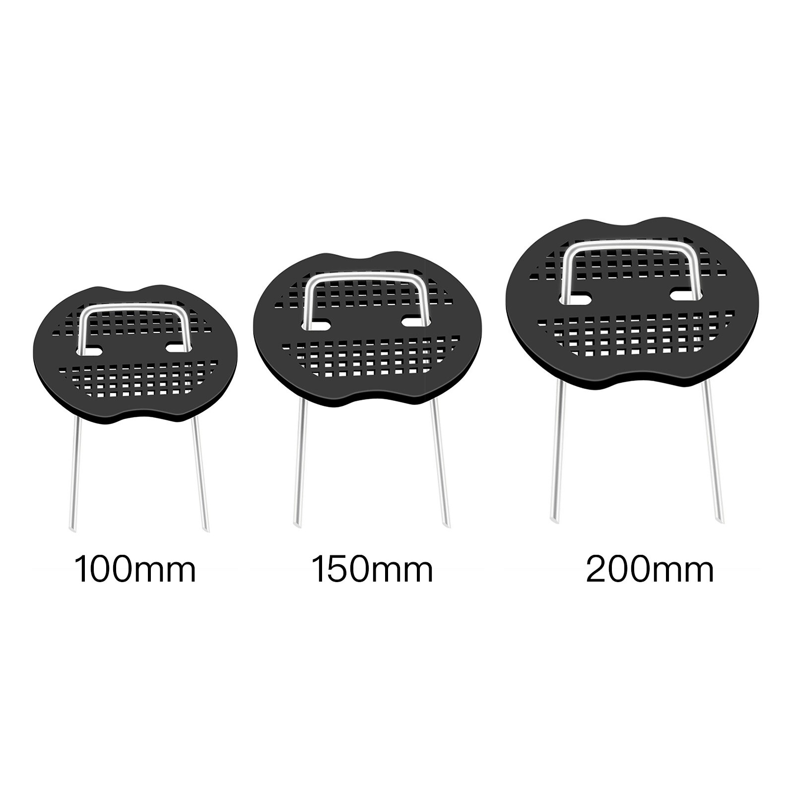 Garden Pile Galvanized Landscape Staples Rust-proof Soap Nails Easy To Use Tent Anti-aging Durable Christmas Garden Ground Nails