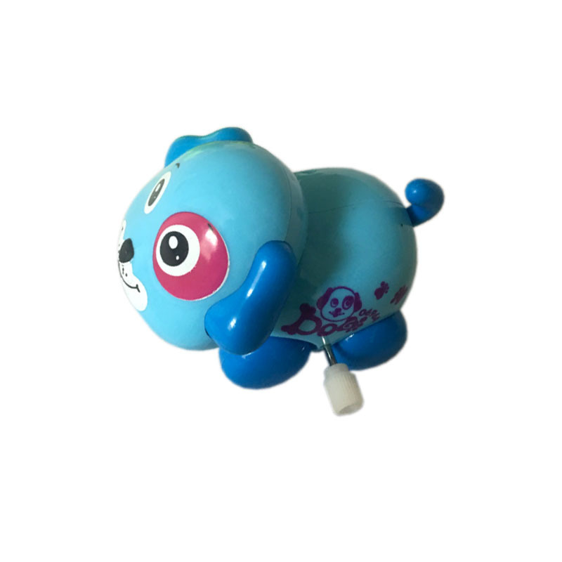 2022 New 1pcs Creative Children Clockwork Toy Novelty Cartoon Winding Winding Small Toy Winding Mini Gift: puppy