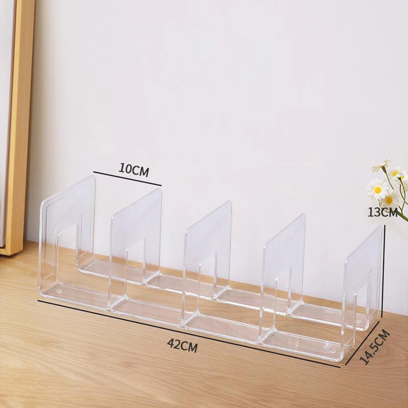 Doorzichtige plastic portemonnee handtas organisator 4-delige tas kast plankverdeler portemonnee displaystandaard handtas opslag organisator houder: green