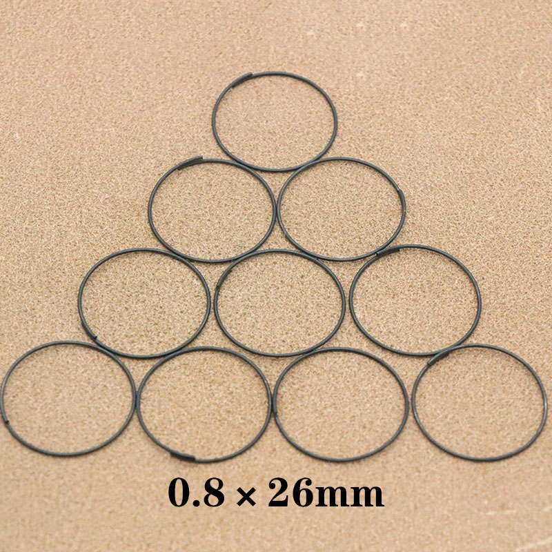 Anillo de resorte para buje de bicicleta, 10 Uds., 20mm/22/24/26/30mm, componentes para bicicleta de montaña, suministros de Base de torre, accesorios: Azul marino