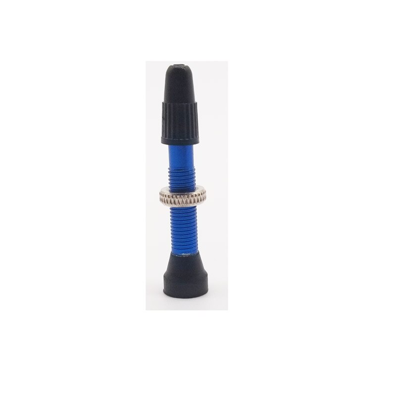 1 PCS Bicycle Tubeless Valve for Road Bike MTB Tubeless Ready Tire Tyre Valve Presta 50mm / 60mm: blue 50mm