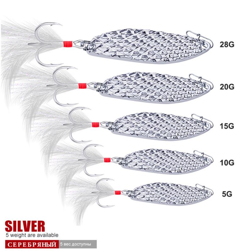 1 Uds. Señuelo de pesca, cebo de pesca lubina, cebo Artificial, equipo de pesca al aire libre 5G10G15G20G 28G 2 colores TXTB1