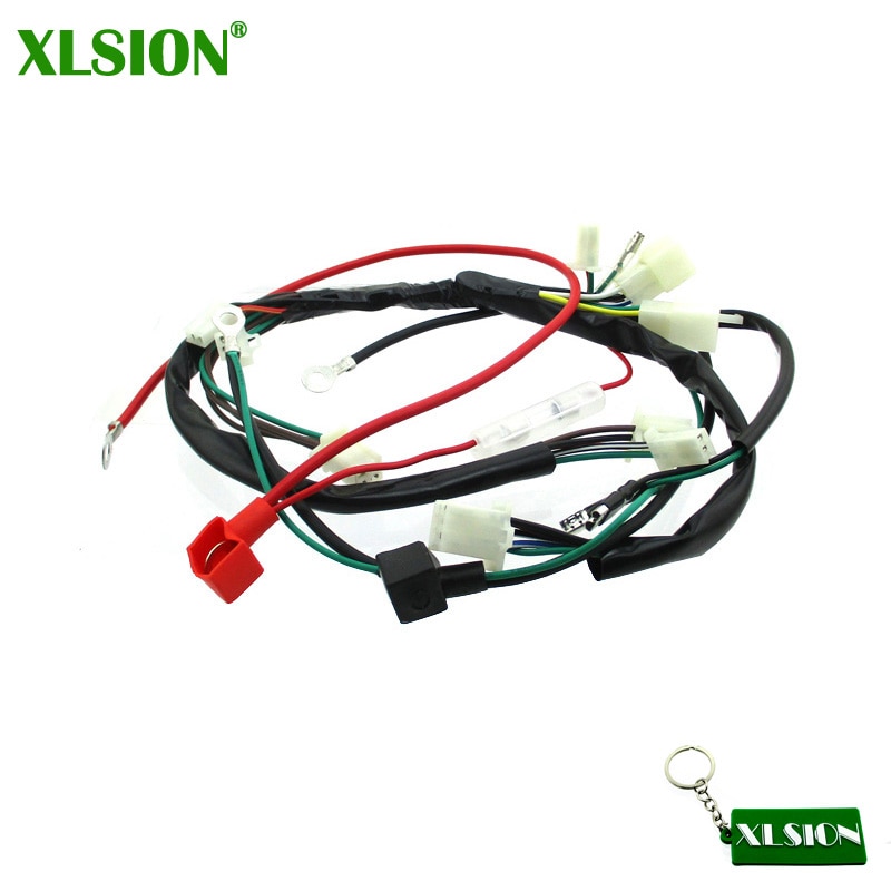 XLSION Wiring Harness Loom For Zongshen 190cc Electric Start Engine Pit Dirt Bike