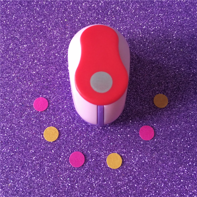 Free Ship 8mm Circle shape paper cutter school craft punch perfurador scrapbooking round hole punch for kids furador diy puncher
