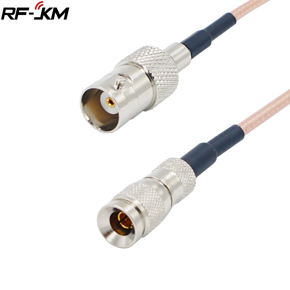 DIN 1.0/2.3 Mini BNC To BNC Male Female Connector Cable RF RG179 HD SDI 75ohm For Blackmagic HyperDeck Shuttle: MULTI / 3P
