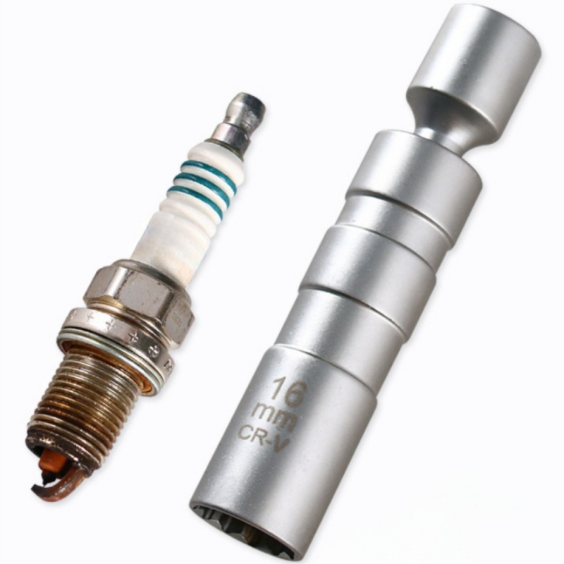 14mm verktyg för borttagning av tändstift, skiftnyckel, magnetisk hylsa, 3/8- tums 12-- punkts vridbar ljusnyckel 16mm 16mm magnetiska utdragbara tändstift