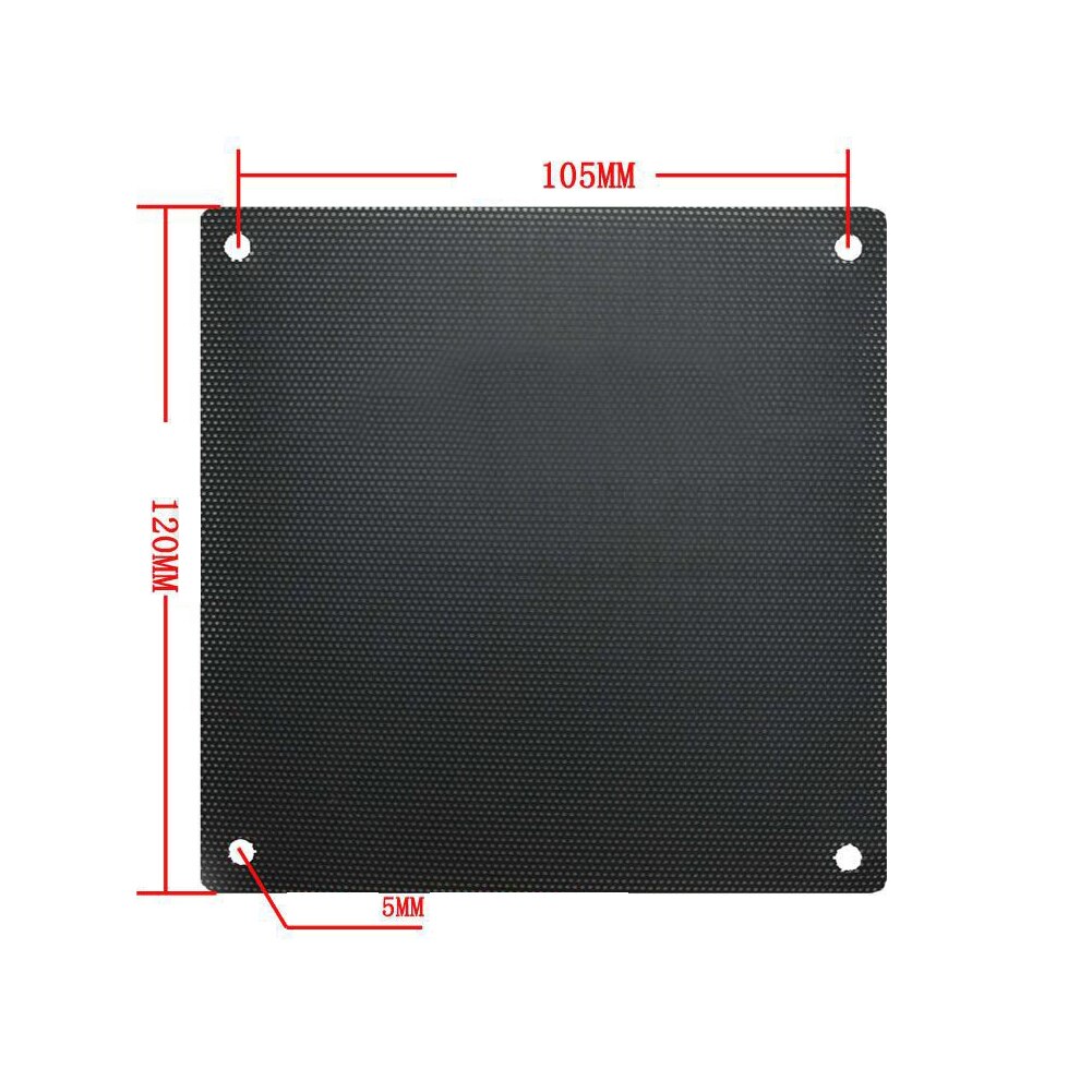 120Mm Stofdicht Pc Computer Case Cooling Fan Dust Filter Cooler Mesh Guard Cover