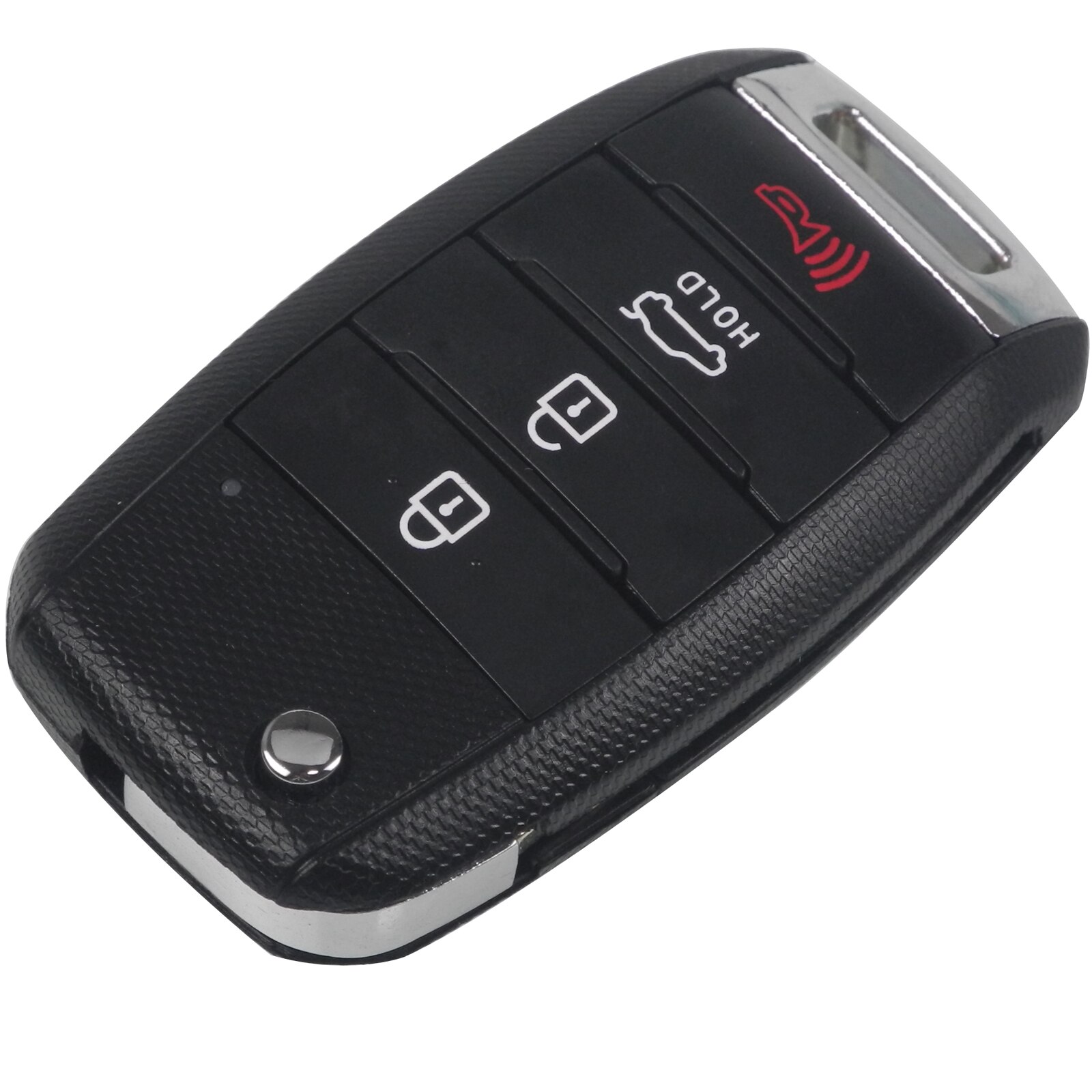 Bilchave 4 Buton Flip Folding Remote Key Shell Fob For KIA K3 K2 K5 Rio Sorento Carens Cerato Replacement With HYN14/TOY40 Blade
