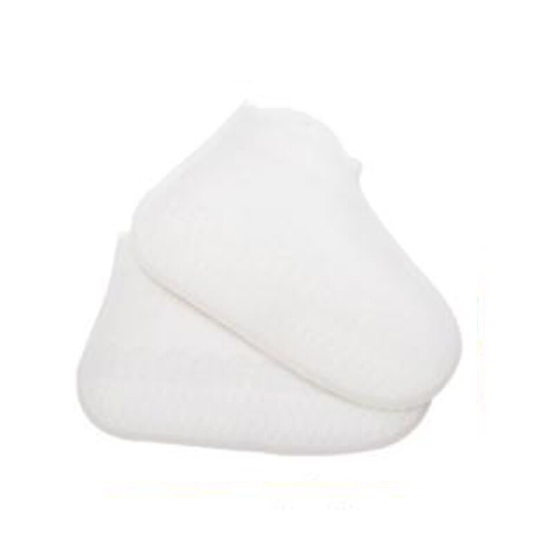 Waterproof Shoe Covers Cycling Rain Reusable Overshoes Silicone Latex Elastic Shoe Covers Protect Shoes Accessories Dust Covers: White / M