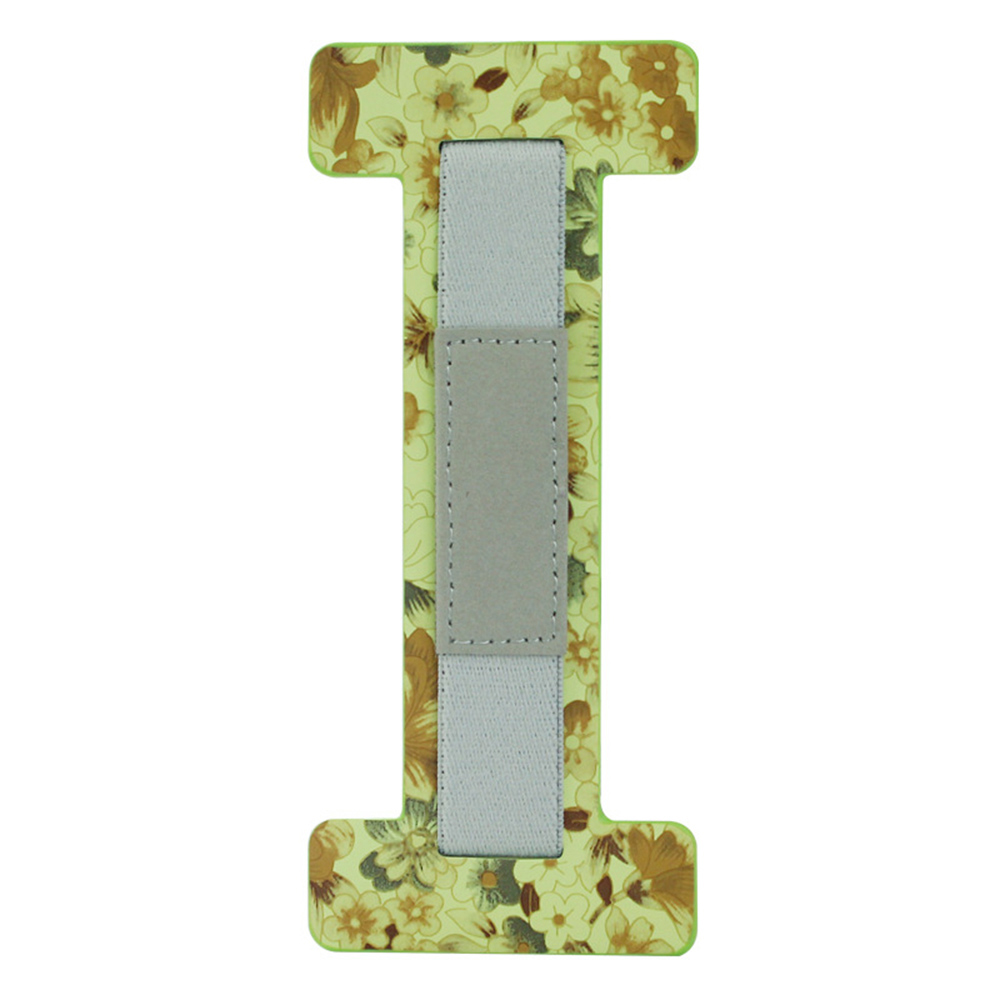 1PC Selbst-Klebstoff Tablette Übergeben Griff Gurt Halfter Finger Schlinge Band Griff Stand Aufkleber für 6-10,5 zoll entzünden Tablette PC: Grün