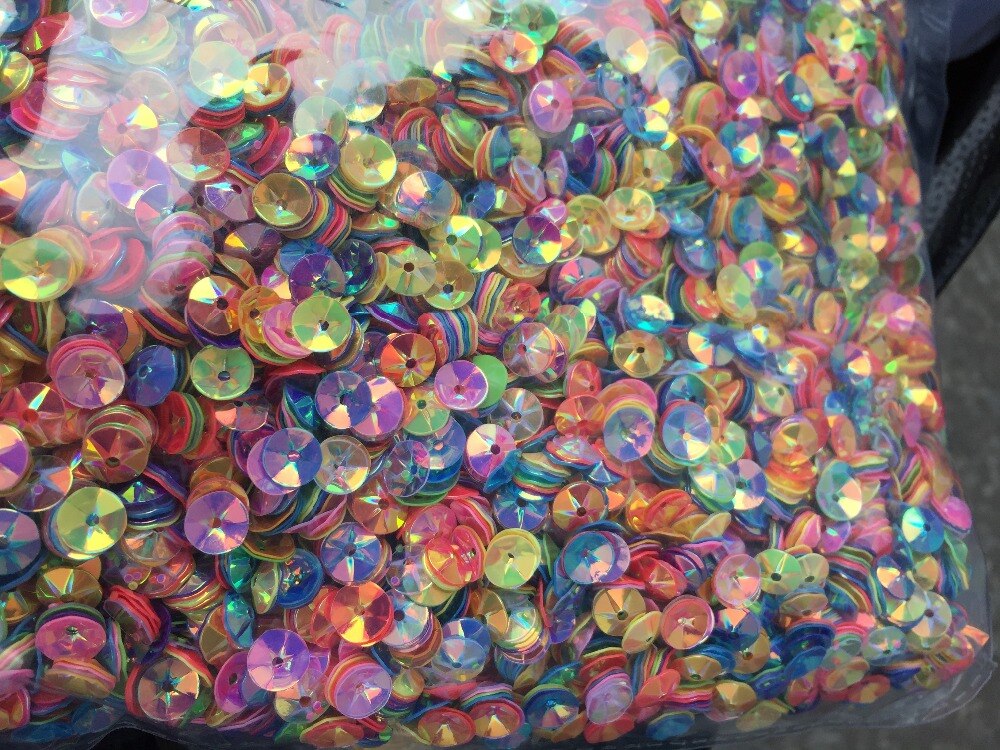 10000 Stück Rote Pailletten 6mm - Ideal Für Bastelprojekte, Schmuck & Nageldesign