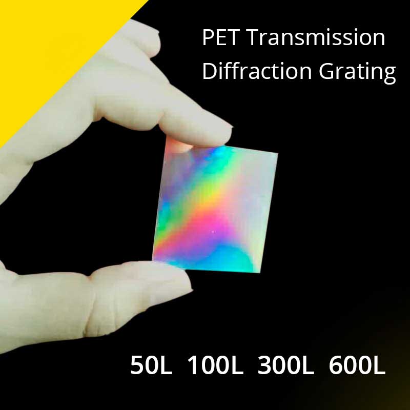 Teaching spectral decomposition Precision component Detect Ultra Precision Nano Engraving PET Trasmission Diffraction Grating