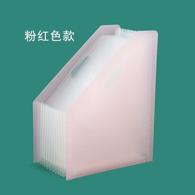 1Pc Desk File Folder Document Paper Organizer Storage Holder Multilayer Expanding Box School Office Stationery File Organizer: D