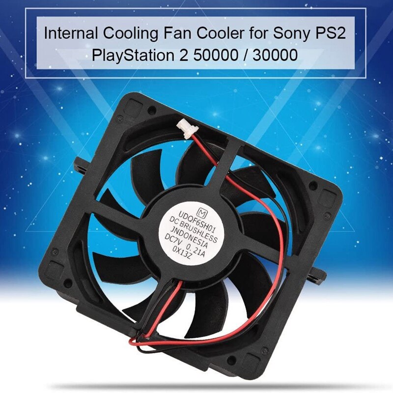 MOOL ventola di raffreddamento dispositivo di raffreddamento interno sostituzione senza spazzole cc per Console Sony Playstation 2 PS2 50000/30000