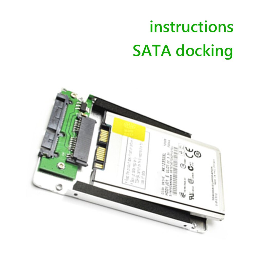 USATA – boîtier de disque dur Micro SSD de 1.8 pouces à 2.5 pouces, alliage d&#39;aluminium, adaptateur SATA pour ordinateur portable